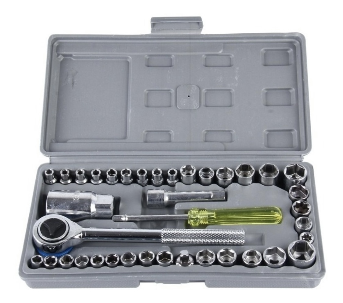 Gray helmet for bikers