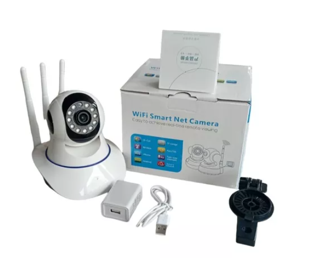 Cámara WiFi Robótica 3 Antenas Panorámica 350°