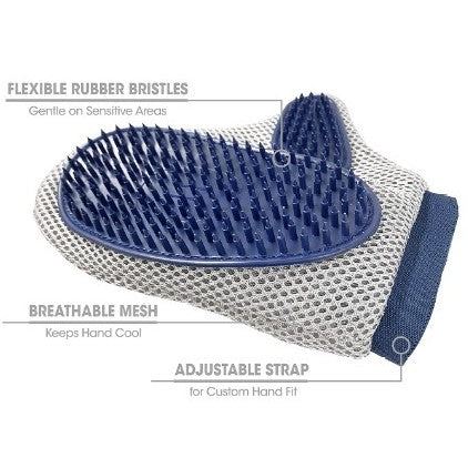 Guante Para Cepillar el Pelo de Perros y Gatos