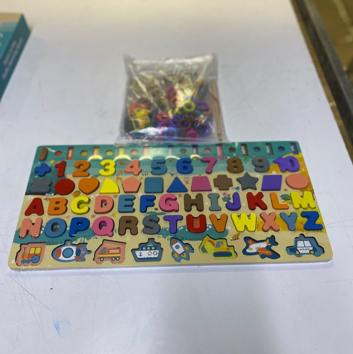 Tablero Educativo - Aprendizaje de Letras, Números, Animales, Frutas y Más