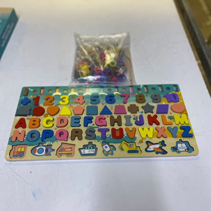 Tablero Educativo - Aprendizaje de Letras, Números, Animales, Frutas y Más